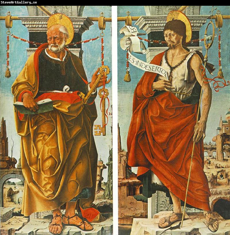COSSA, Francesco del St Peter and St John the Baptist (Griffoni Polyptych) drg